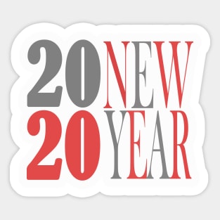 New year 2020 Sticker